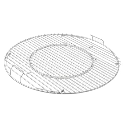 Leship Grate Replacement for Weber 8835 22 inch Charcoal Grills Kettle Performer Master-Touch, 21.5 Inches Gourmet BBQ System Hinged Stainless Steel Cooking Grate Grids.