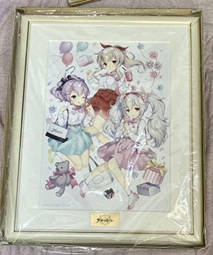 アズールレーン 1周年記念 複製原画 綾波・ラフィー・ジャベリン A3サイズ