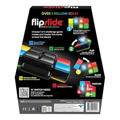 Moose Games Flipslide, Handheld Puzzle Game, Travel Toy Ages 8-13 - image 7