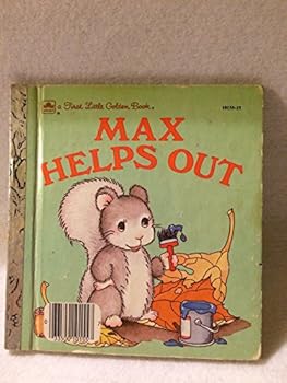 Hardcover Max helps out (A First little golden book) Book