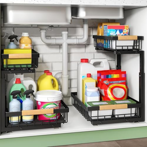 Kitstorack Metal Organizador Fregadero, 2 Niveles...