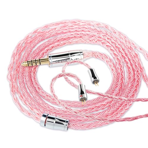 �yKBEAR ST18�z2pin 4.4mm���P�[�u�� 5N 16�c���_�f���⃁�b�L�P�[�u�� 4.4mm�C���z���A�b�v�O���[�h�P�[�u�� �C���t�H�������P�[�u��ZSN/ZSN Pro/ZSN PROX/ZS10/ZS10 PRO/ZST/ZST-X ���ɑΉ�