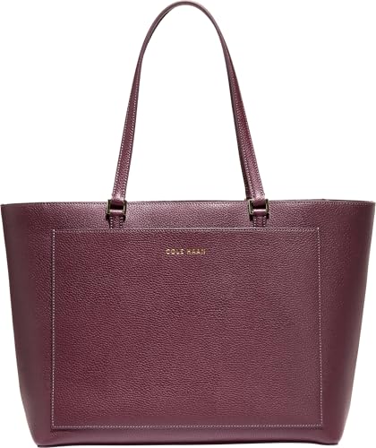 Image of Cole Haan Women's Elyse Leather Tote Bag