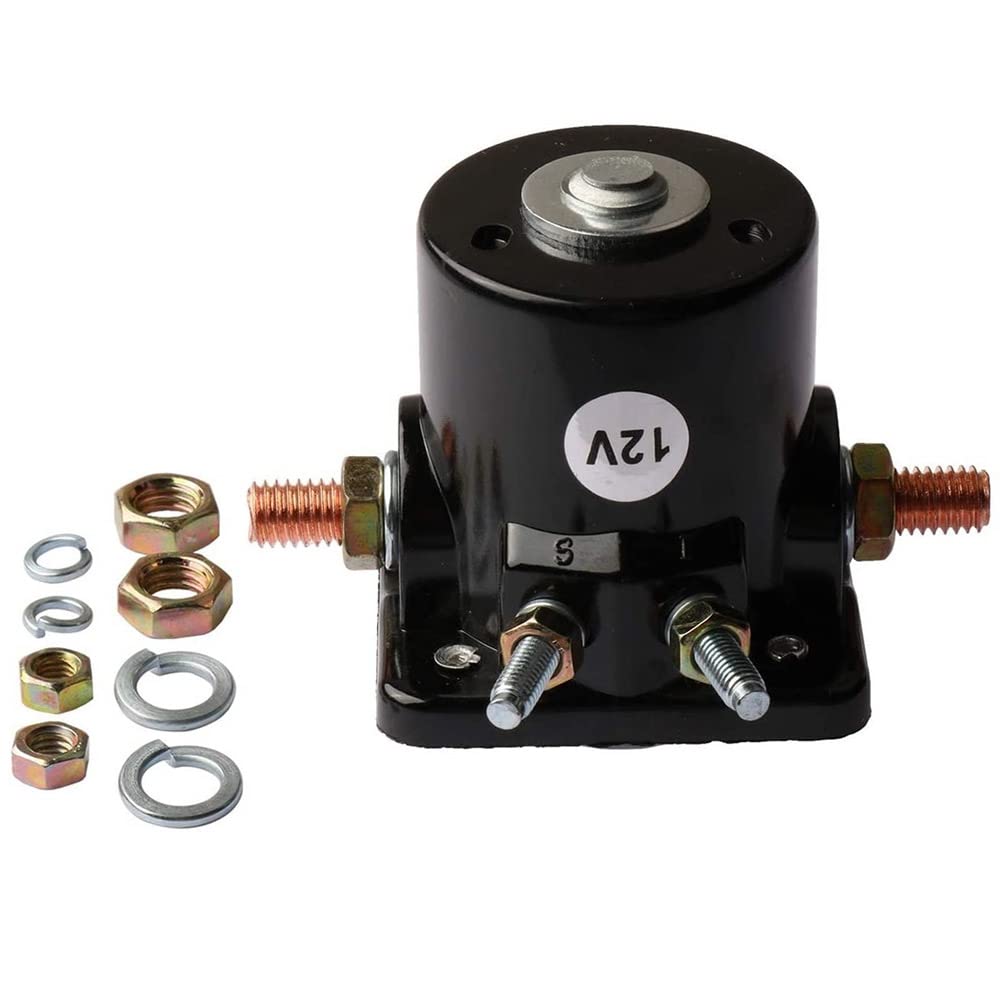 Interruttore a relè elettromagnetico di avviamento motore fuoribordo per nero 383622 395419 582708 586180 durevole