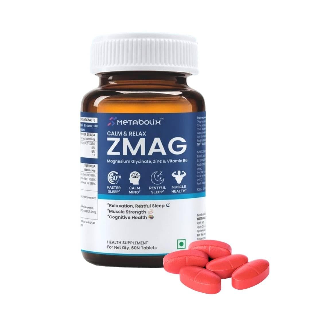 ZMAG Sleep & Muscle Recovery Supplement | Magnesium Glycinate, Zinc & Vitamin B6 Capsules | Supports Deep Sleep, Relaxation & Recovery-picture-12