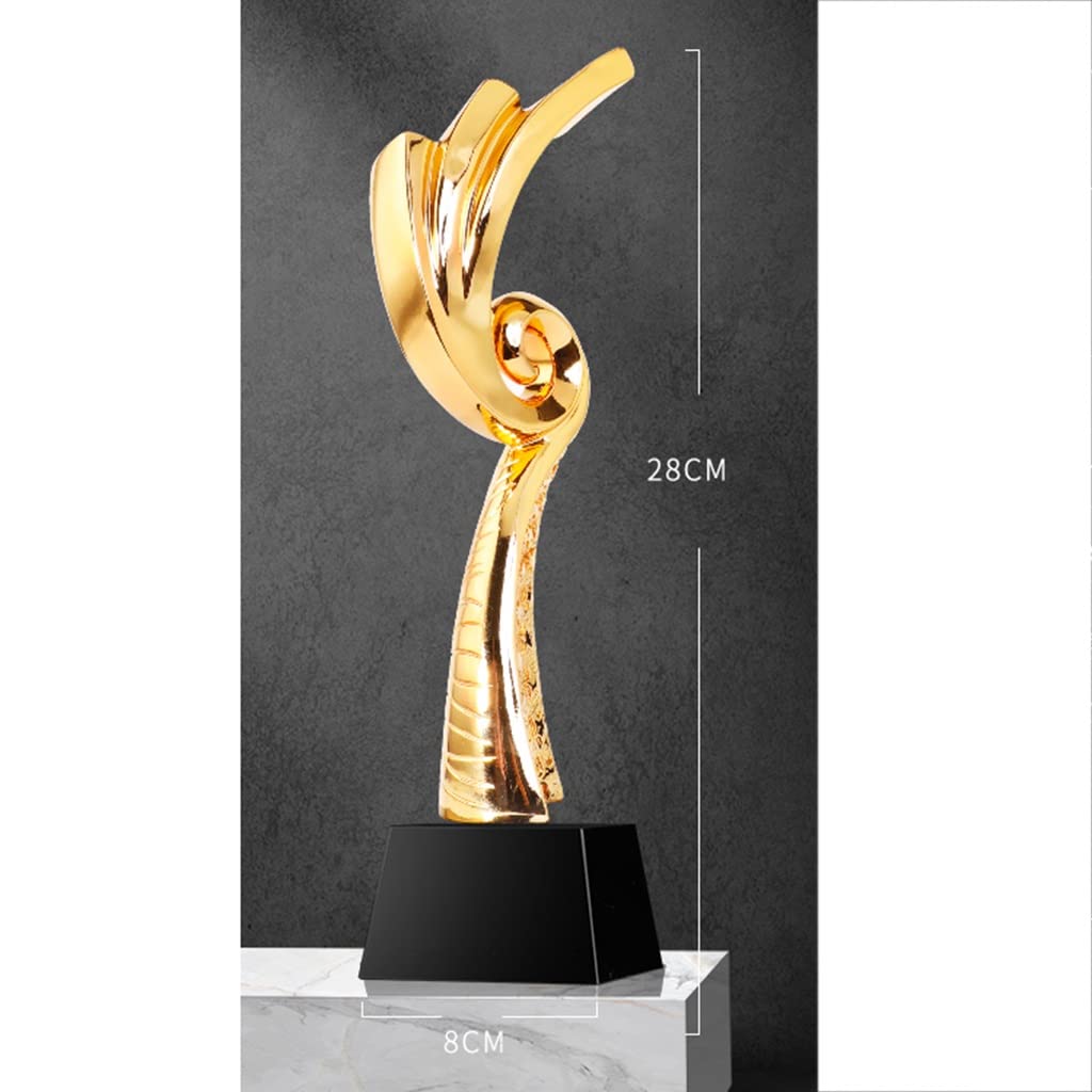 Trofeos, medallas y premios Dorado de Alta Gama Premios del Concurso de diseño Innovador Honor del Campeonato de Vacaciones de la Empresa Escolar. Letras Gratis