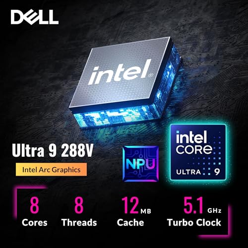 Image of Dell 16 Plus 2-in-1 AI Laptop, 16 inch 2.5K Touchscreen, Intel Core Ultra 9 288V, Copilot PC, Backlit Keyboard, Fingerprint, 1080p Webcam, Wi-Fi 7, Windows 11 Pro, Blue(32GB DDR5 RAM 8533MHz | 2TB SSD)