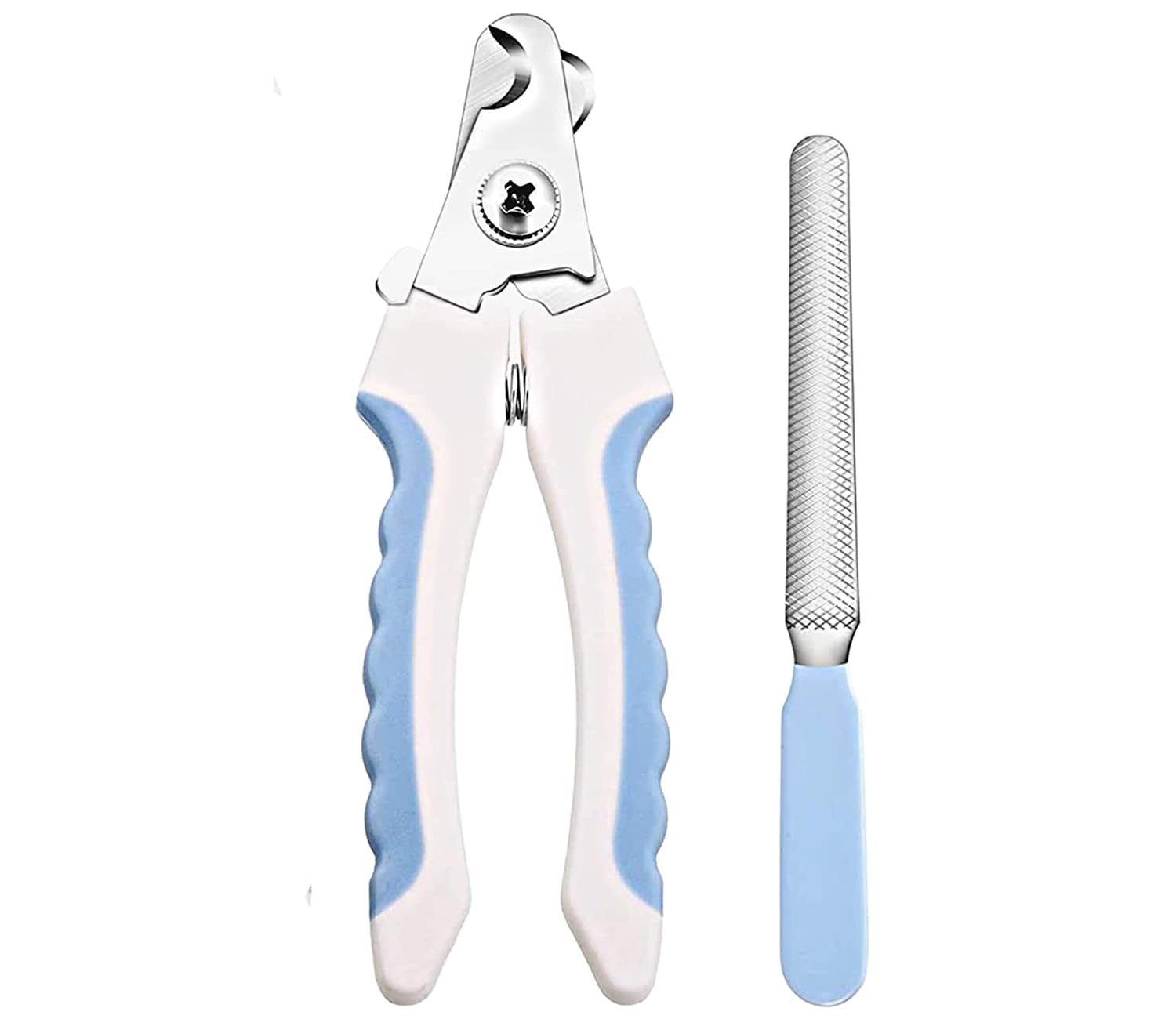 NITZU PETS Pet Nail Cutter - Wear Resistant Ergonomic Design Stainless Steel Anti-Slip Nail Cutter with Nail File for Dog Pet Cat (Color May Vary) (B0C1CNDSBT) Amazon Price History, Amazon Price Tracker