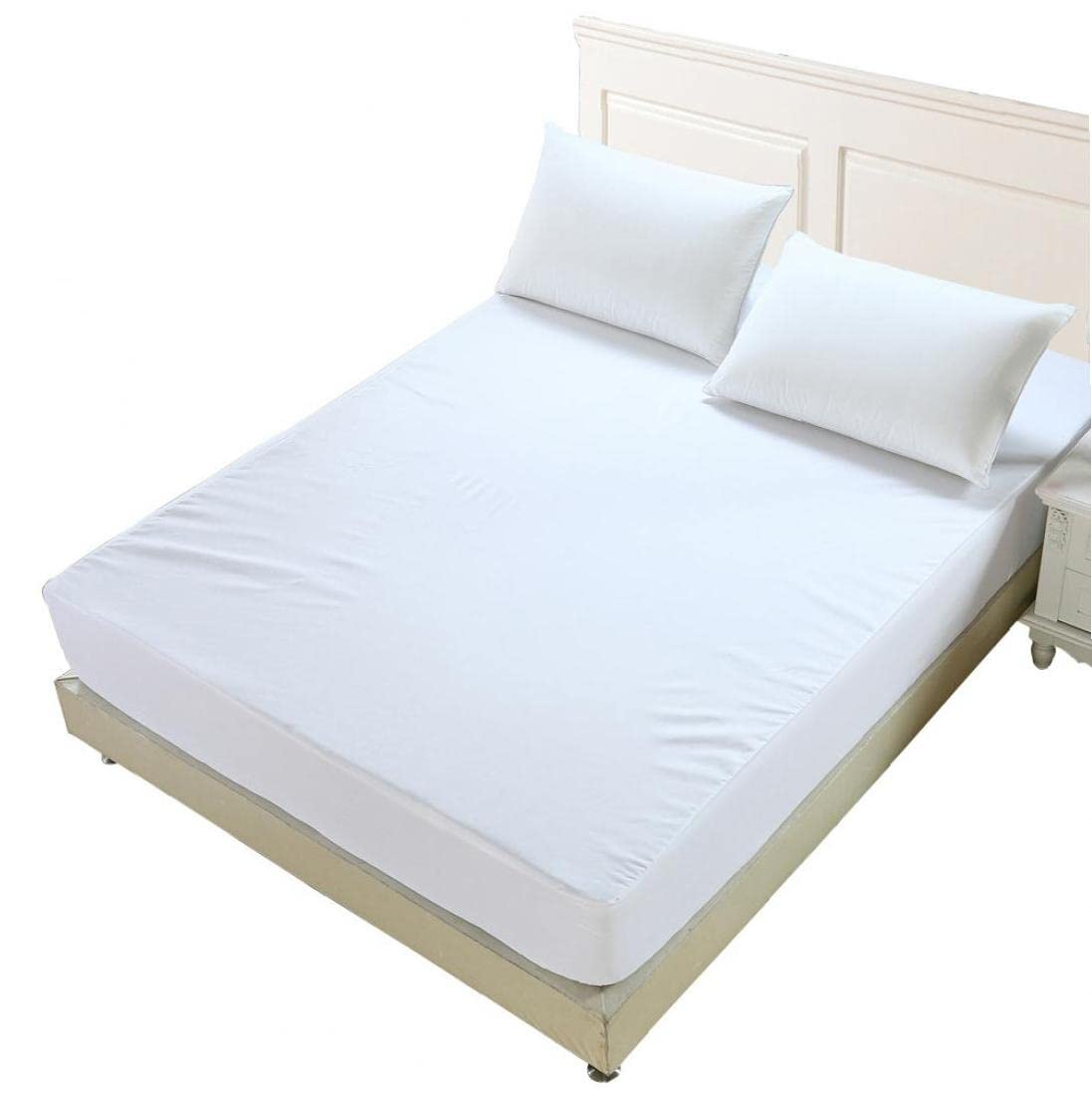 Feuille imperméable 1 place couverture avec élastique tout autour