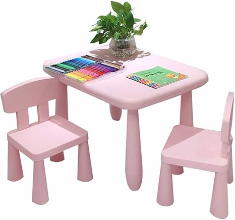 Amazon Co Jp Dd ローテーブル 子供用デスクスツールセット ピンクのテーブルと椅子 3個セット 子供 用 学習 遊び 食事用の背もたれ付き椅子2脚 実用的 ホーム キッチン Amazon Co Jp Dd ローテーブル 子供用デスクスツールセット ピンクのテーブルと椅子 3個セット 子供 用 学習 遊び 食事用の背もたれ付き椅子2脚 実用的 ホーム キッチン
