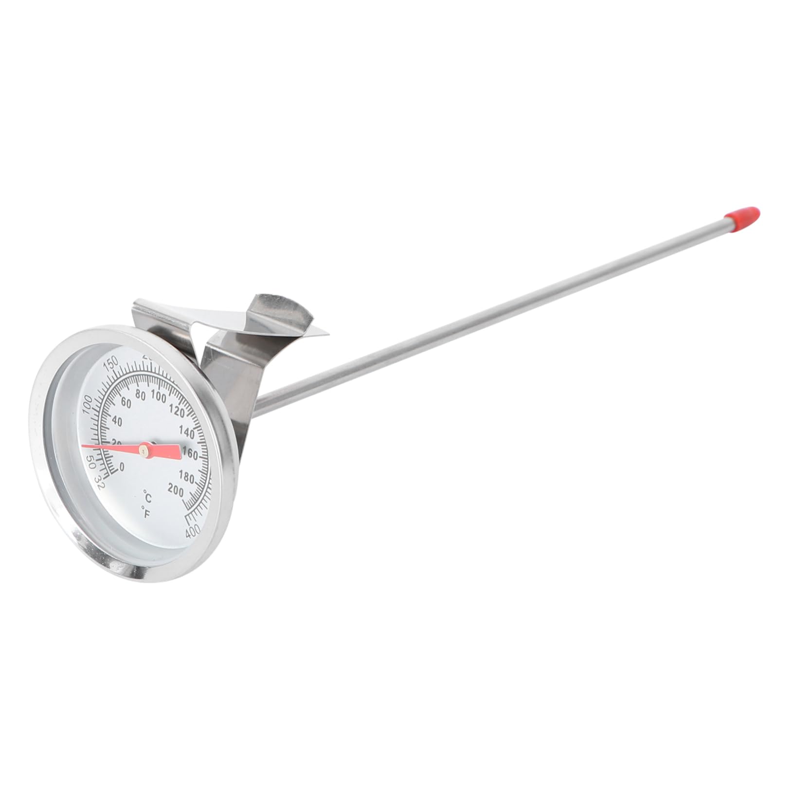 SOLUSTRE 1Pc Stainless Steel Grilling Thermometer Accurate BBQ Accessory for Cooking Baking and Picnic Use Heat Resistant Probe for Professional Results