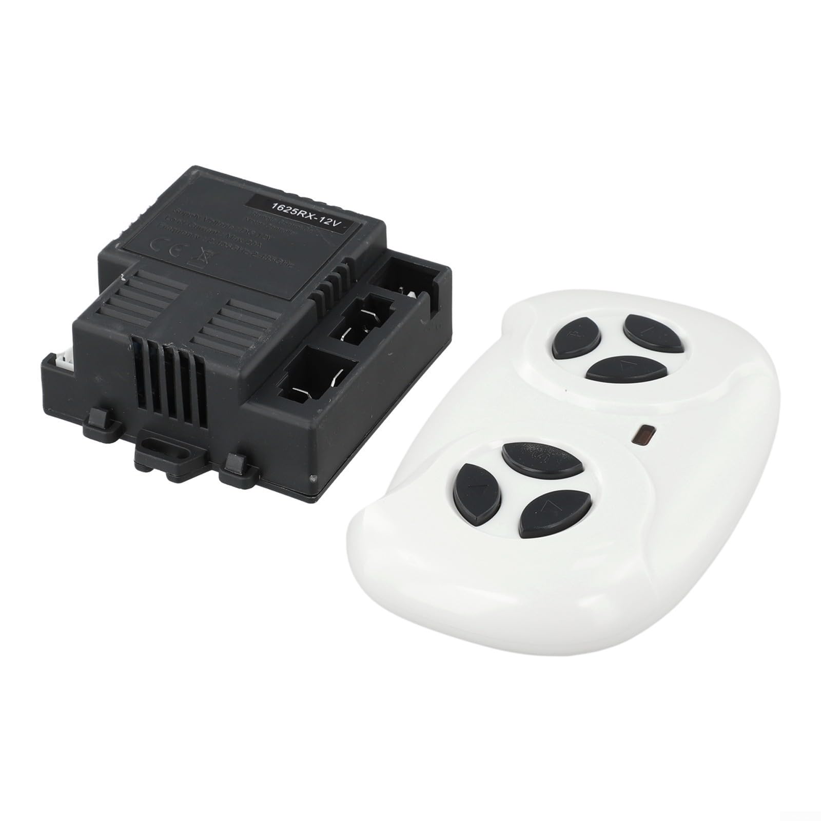 Telecomando da 2,4 g e kit ricevitore Jr1625rx 12 V compatibile con veicoli elettrici per bambini con tecnologia Soft Start per un funzionamento sicuro e stabile (set completo)
