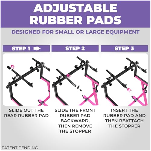 Liquid Stands 2 Tier Keyboard Stand Attachment,Adjustable Electric Digital Piano Stand for 54,88 Key Music Keyboards & Synths,Double Stand Extender for Square Tube Z Style Stands (2nd Tier Attachment)
