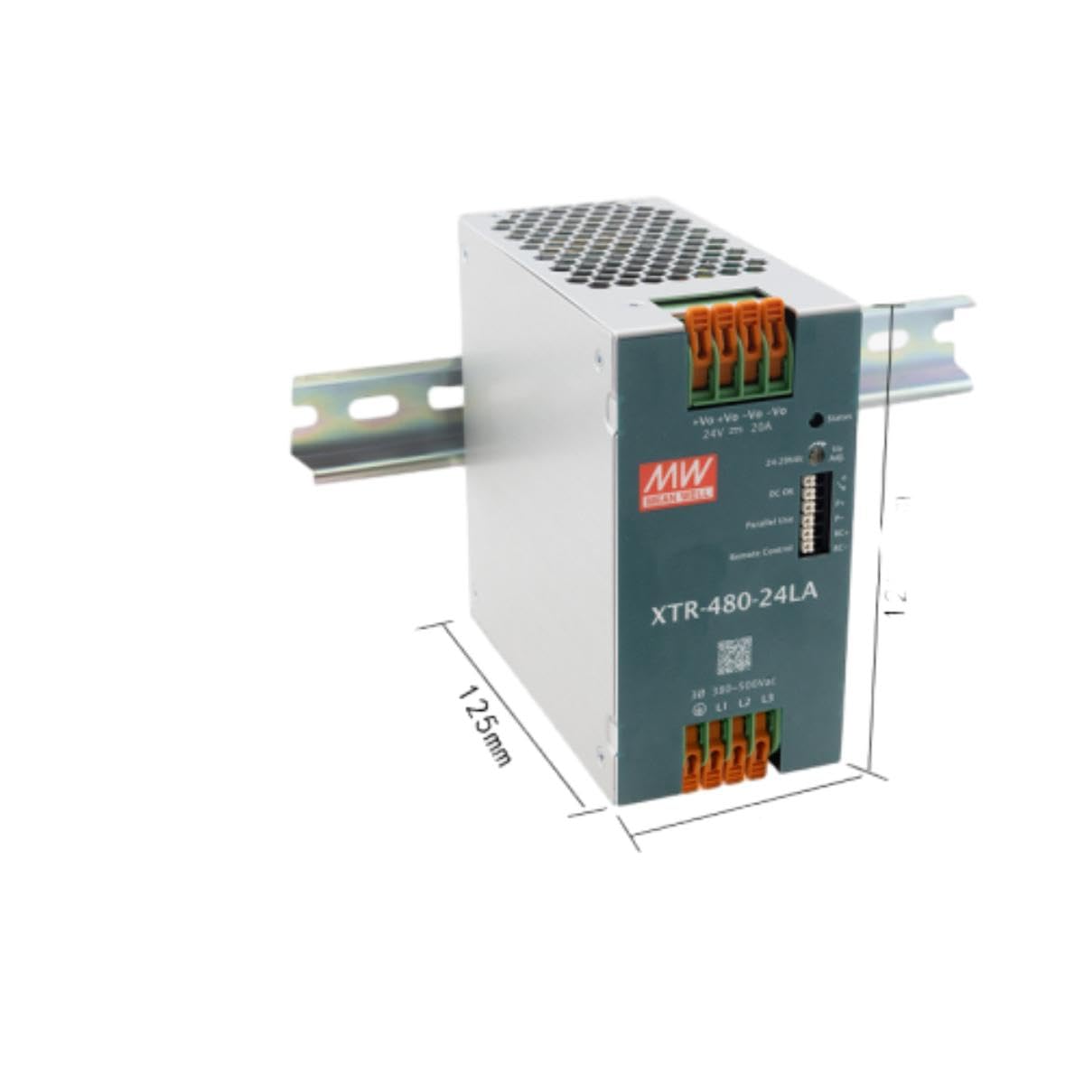 Przetwornica zasilania MEAN WELL XTR-480-24GL 20A zasilacz impulsowy XTR