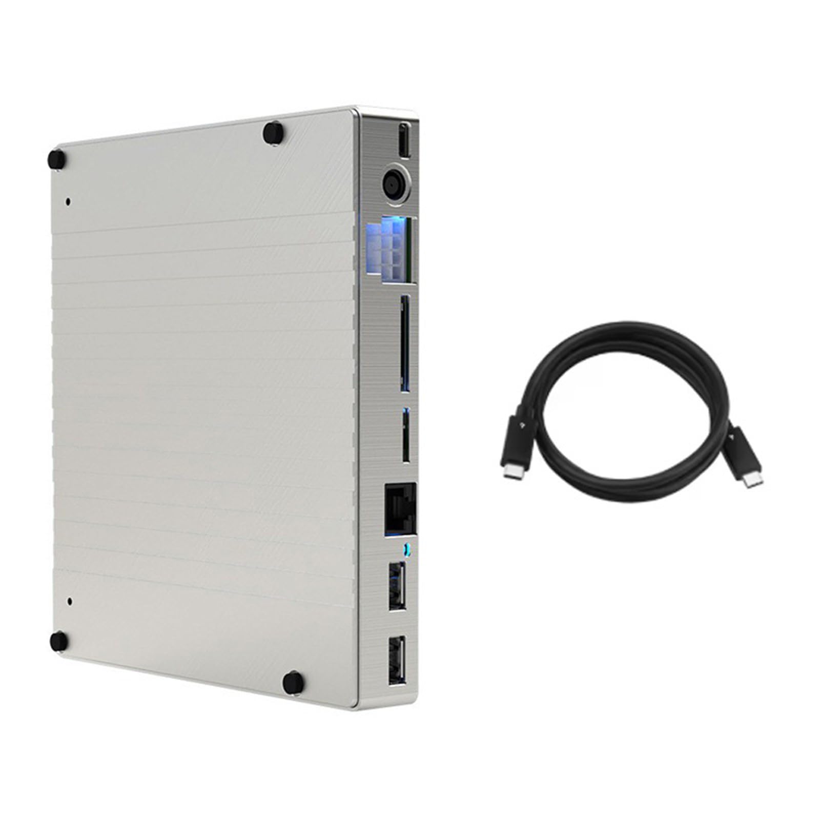Hub gráfico de 11 puertos compatible con USB 5 y USB 4 para expansión multimedia 8