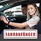 Fahranfänger Auto Magnet-Schild I 30 x 8 cm I Achtung Fahranfänger I wetterfest und magnetisch I kfz690