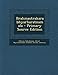 Brahmastrakarabhyarharatnamala (Sanskrit Edition)