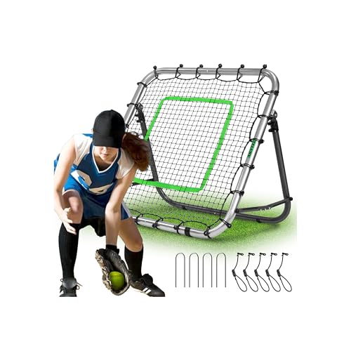 TELURY Portable Pro Rebounder Baseball Softball 3