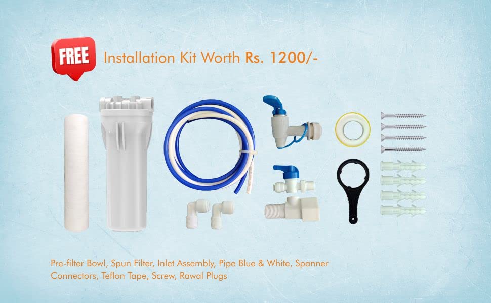 Image of Addyz Copper+Mineral RO+UV+UF 12L Water Purifier for Home & Kitchen Fully Automatic with UF+TDS controller with Copper charge Technology