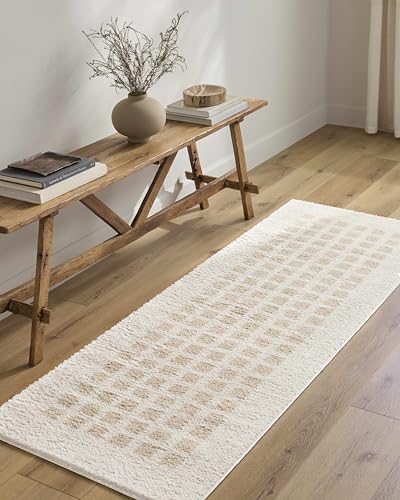 BoutiqueRugs Tapete Pasillo 2'7" x 7'3" Beige miniatura 2