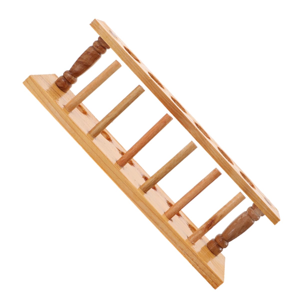 4piezas Soporte De Tubos De De Madera Gradilla De Huecos Para Laboratorio Organizador Seguro y Duradero Para Tubos De Para Investigación Científica y Uso