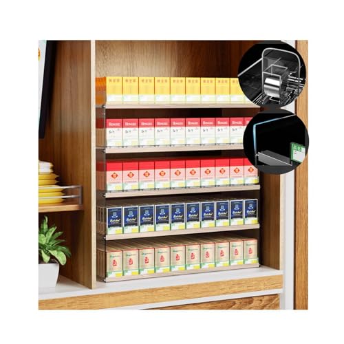 Estante acrílico automático para cigarrillos y tabaco de estancos 2