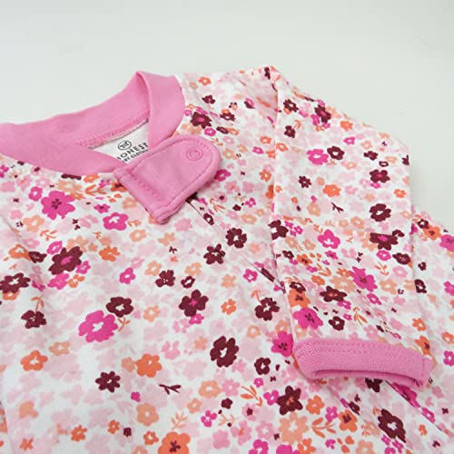 Image of HonestBaby Baby 2-Pack Organic Cotton Footed Pajama Sleep & Play