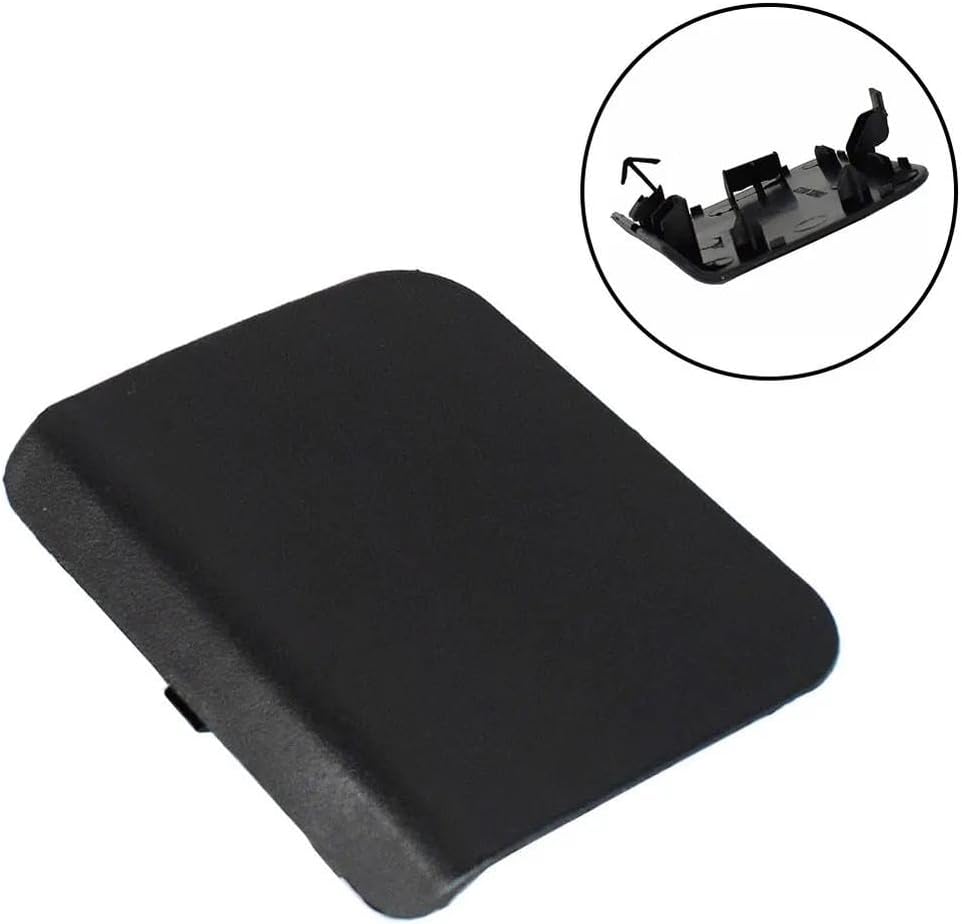 Hitch Cover Trailer Front Bumper Trailer Hook Cover for Nissan Micra with Front Bumper Towing Tow Hook Eye Cover Cap 2014-2016 Automotive Parts