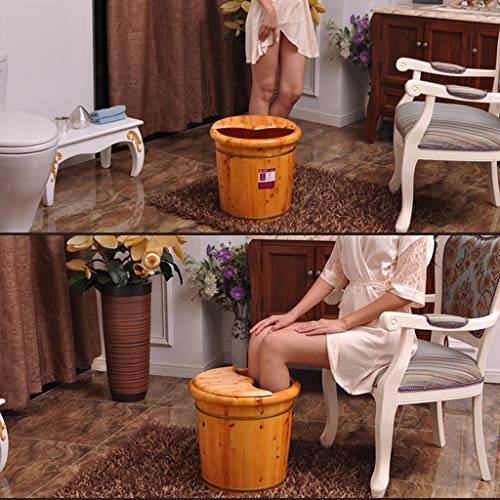 Spa de pies en madera para baño y masaje miniatura 5