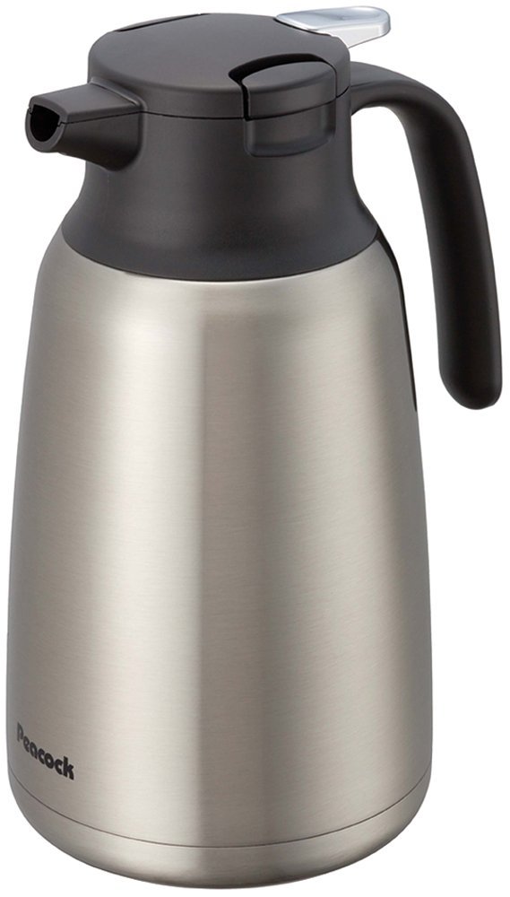 ピーコック 保冷ポット 1.5リットル 真空断熱 保温 保冷 ウォーターサーバー コンパクト 大容量 ポット 洗いやすい ステンレス1.5L 卓上ポット AHR-150 XA