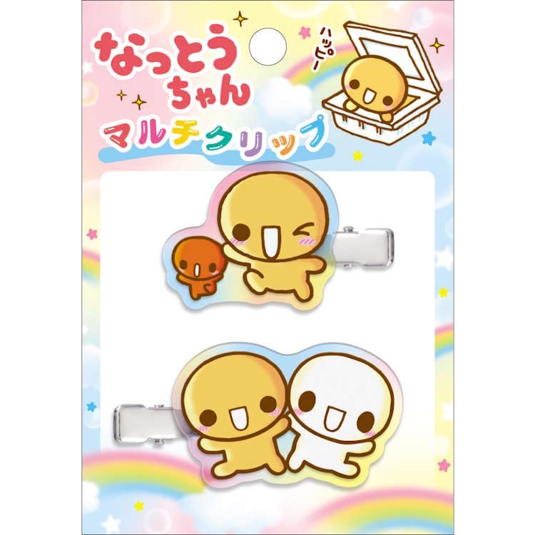 Amazon | クラックス なっとうちゃん マルチクリップ 前髪