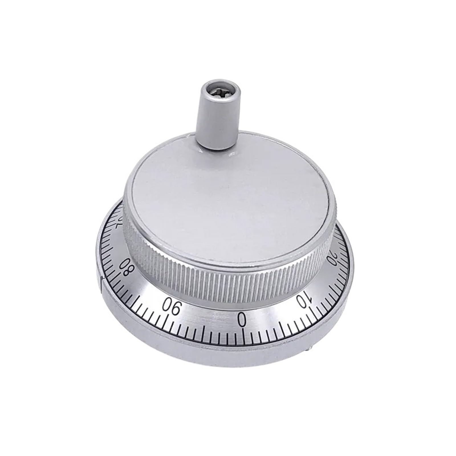 JWSEO 1Pc Handwheel Pulser 60mm Pulse 100 5V 4Pin 6Pins Manual Pulse Generator Hand Wheel Machine Rotary Encoder(60mm 6Pin 5V 100PPR)