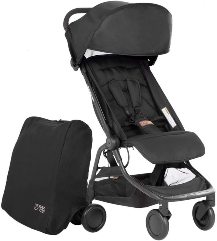 Mountain Buggy Nano V3 Stroller (Black)