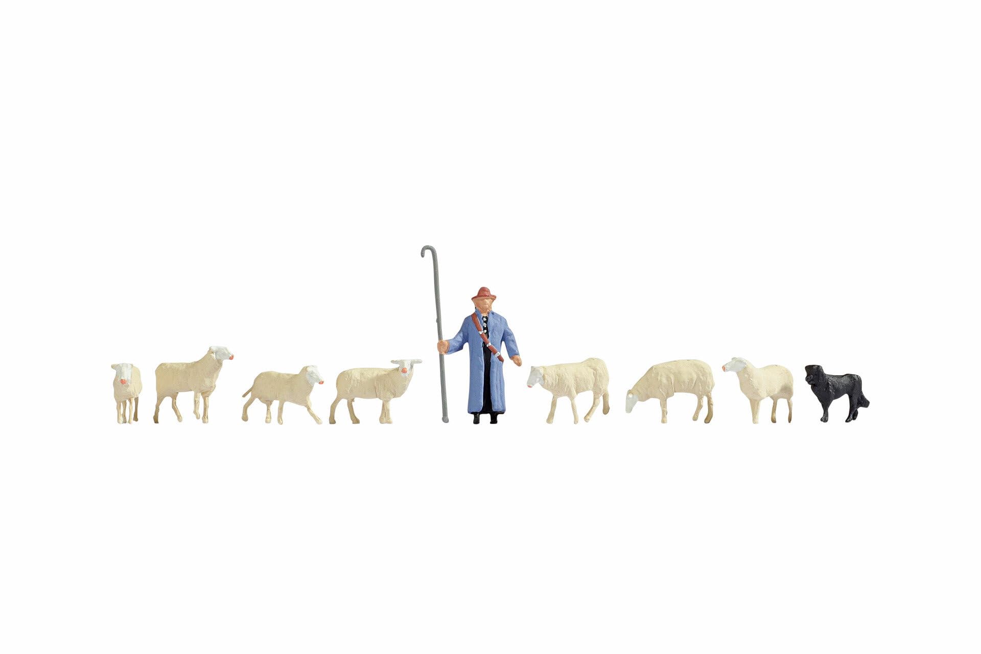 Noch 36748 Shepherd & Sheep Figure Set N Gauge