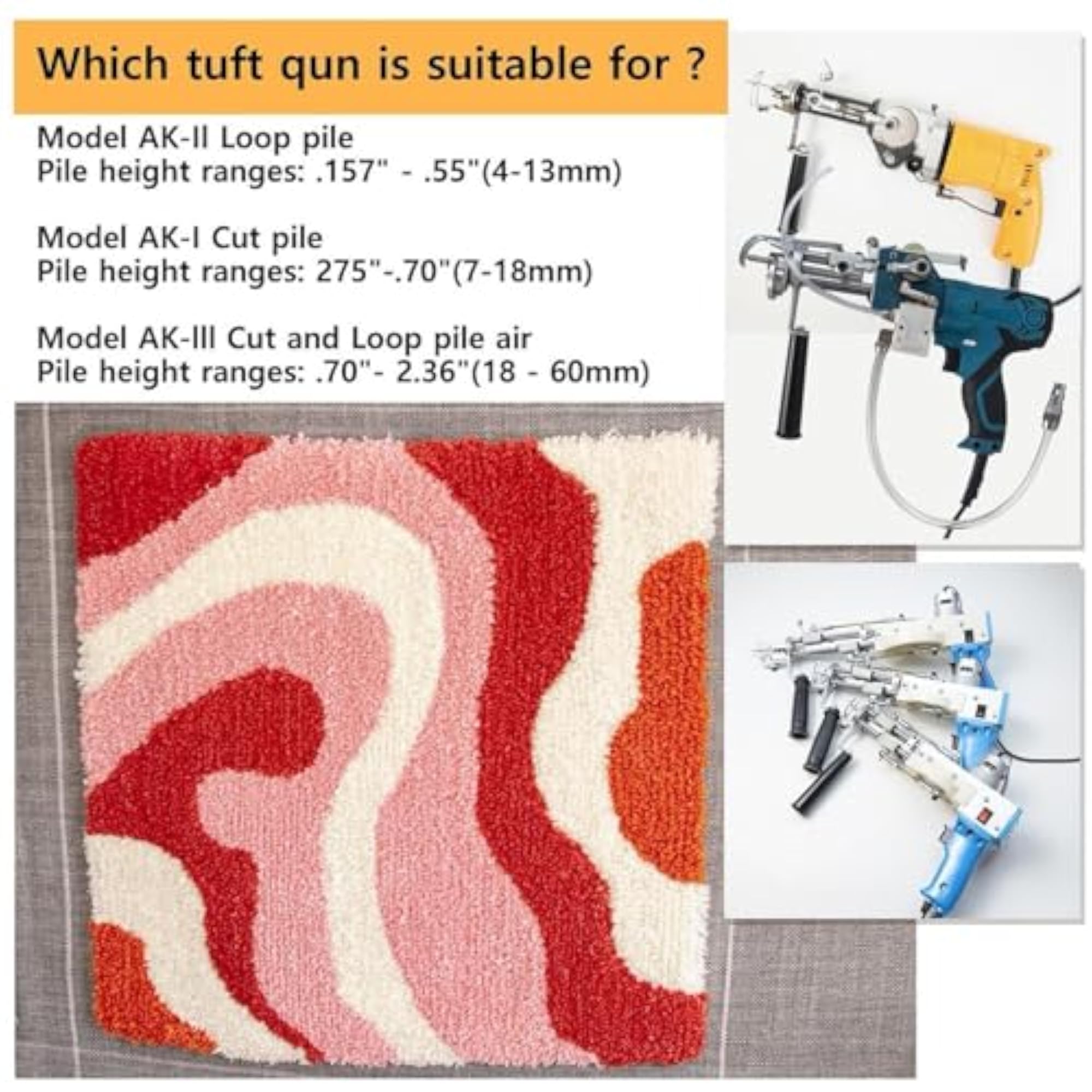 Tufting Cloth with Marked Lines, 2.23x3 Meters