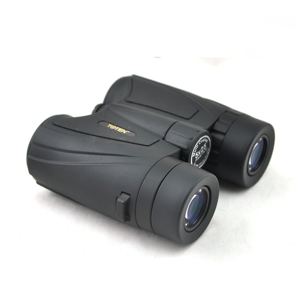 10x25 Binocolo con Visione Notturna BAK4 Prisma Impermeabile di Campeggio Portat