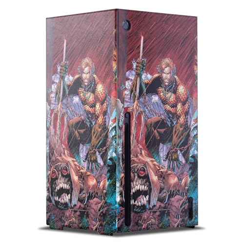 Xbox Series X Skin Anti Rayure Aquaman DC Comics Protection Console