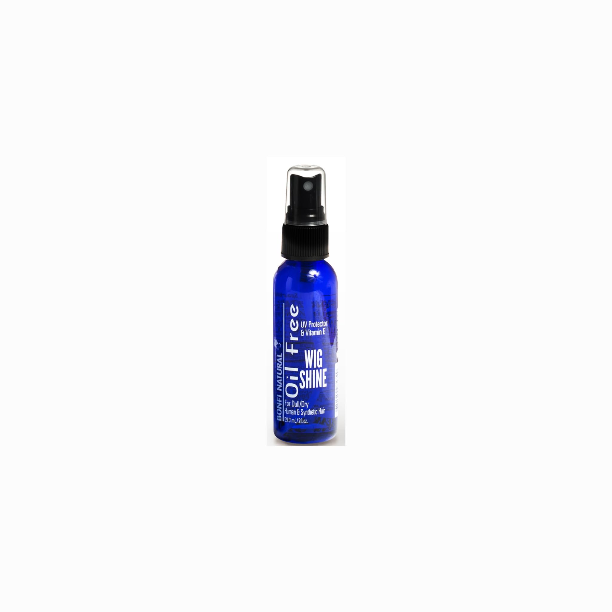 2 oz Oil-Free Wig Shine Spray – Lightweight Gloss & Frizz Control for Wigs, Weaves & Natural Hair