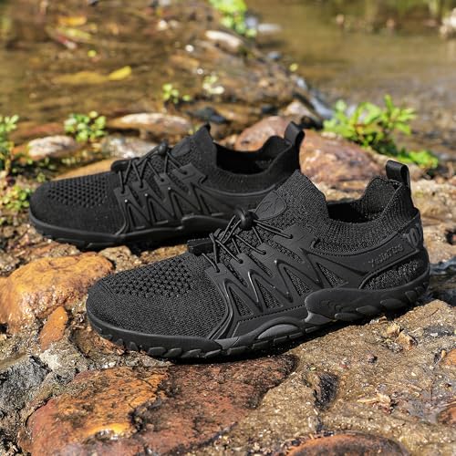 Image of Water Shoes Wide Toe Men Women Quick Drying Swim Beach Aqua Shoes for Water Sport Diving Hiking Sailing Travel