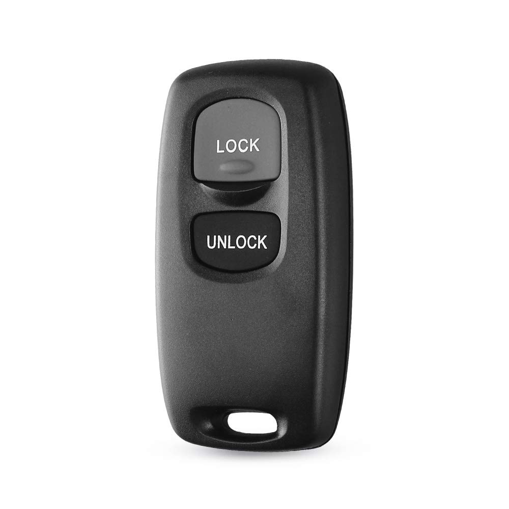 kuyuansu New Replacement 2 Buttons Car Remote Key Shell Keyless Entry For Mazda 2 3 6 323 626 Fob Control Key Case Cover