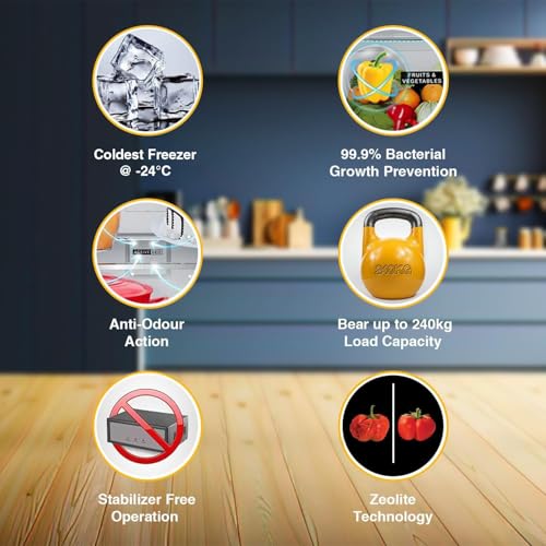 Image of Whirlpool 235 L 2 Star Frost Free inverter Double Door Refrigerator (NEO 278LH PRM WINE VIOLA(2s)-TL, Red)