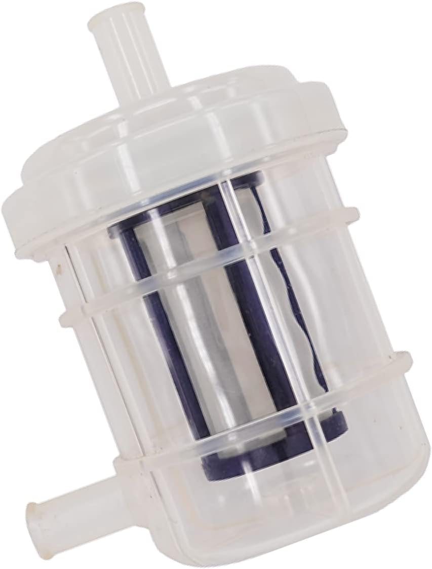 CiaoYi YM129052-55630 5/16 Diesel Inline Fuel Filter 75 Micron (1PACK) For Yanmar 129052-55630 Model EA2400, SA221, SC2400, SC2450 Engine 3TNE78A-RNY, 3TNE82A-RBS, 3TNE82A-RNY