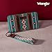 Wrangler Western Wristlet Wallet Purse for Women with Embroidery Credit Card Holder LG-WG2203-W006TQ