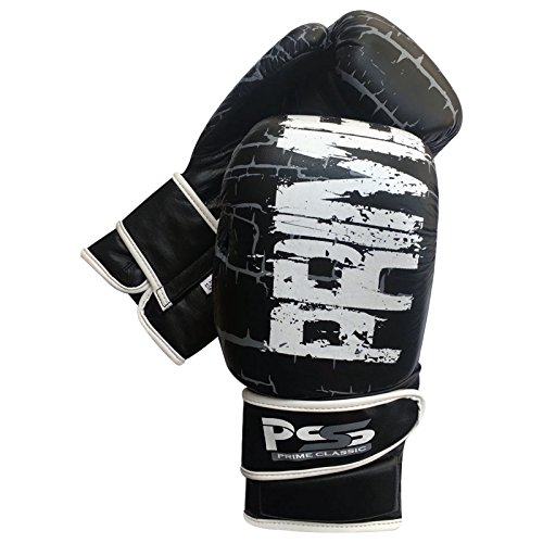 Gant de boxe d'entraînement en cuir véritable d'arts martiaux finition 1060