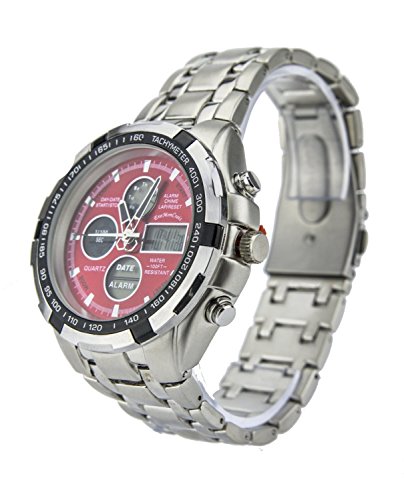 Reloj Eve Mon Crois Fondo Rojo