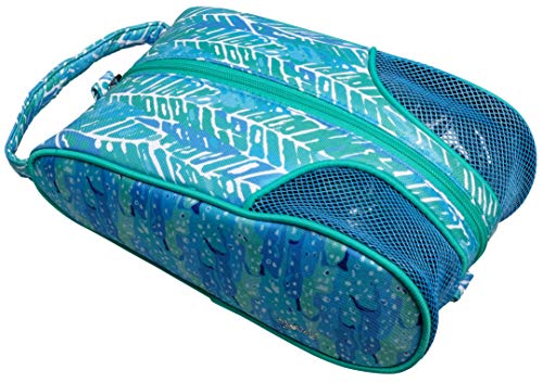 Glove It Shoe Bag, Golf Shoe Bag for Women, Mesh Air Flow Case for Ladies Shoes, Golf Gifts for Women, Stylish Golf Accessories, Mystic SEA, one Size (SB276)