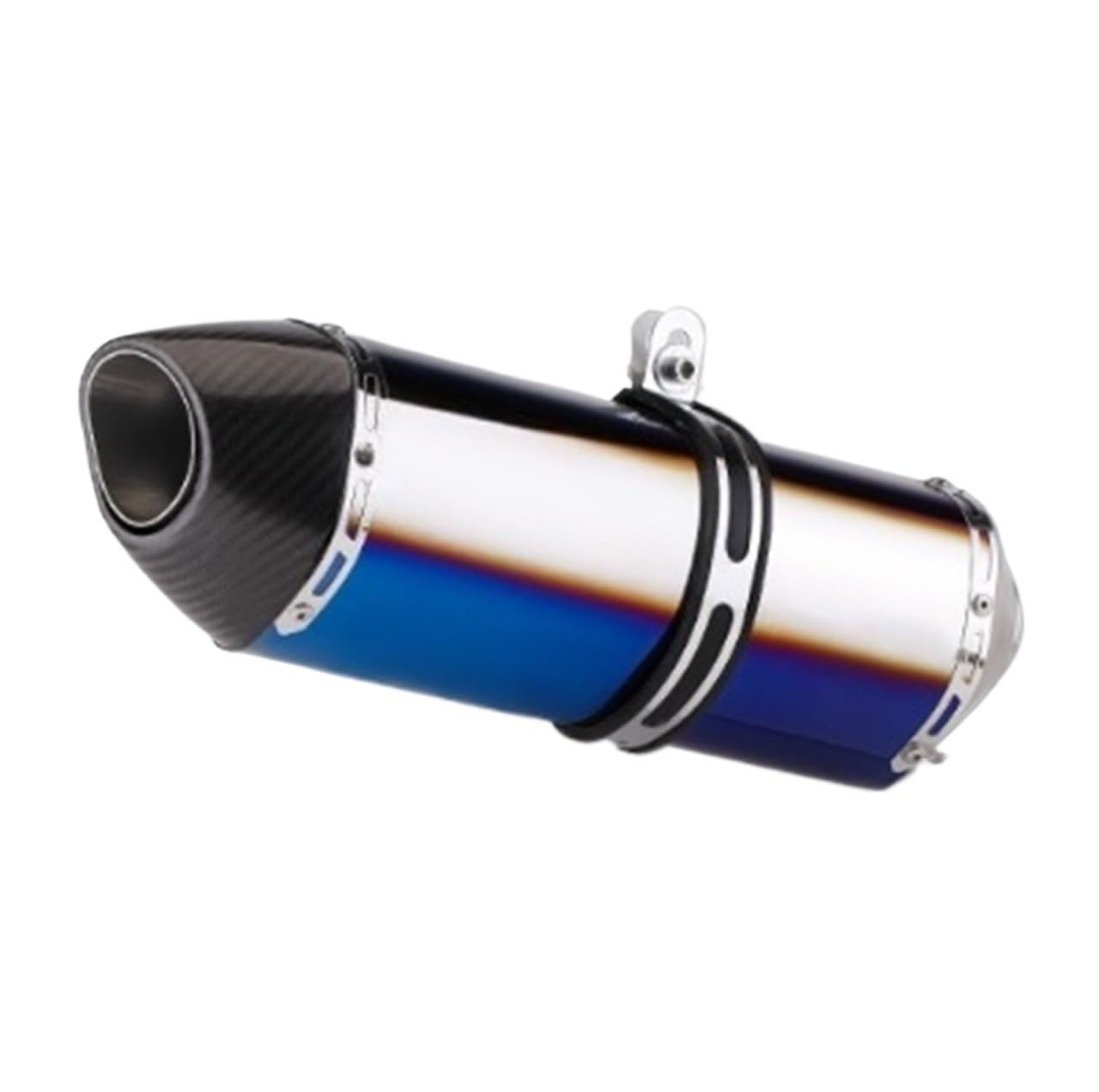 motocyklowy wydech 51mm Uniwersalny Tłumik Wydechowy Motocykla Carbon Pasuje Do GSX250 250SR MT07 RC390(H)