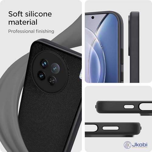 Image of Jkobi Back Case Cover for Vivo X90 (Textured Grip Design | Camera Protection | Slim and Light Weight)
