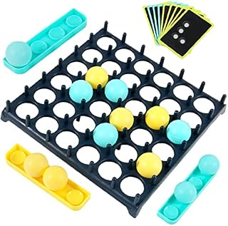 Bounce Off Party Game, Bounce Off Game, PingPong Challenge Game, parent-child interaction multiplayer war tossing ball throw Connect 4 Jumping Ball, Interactive Board Table Game