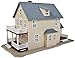 Walthers Trainline HO Scale Model Two-Story House